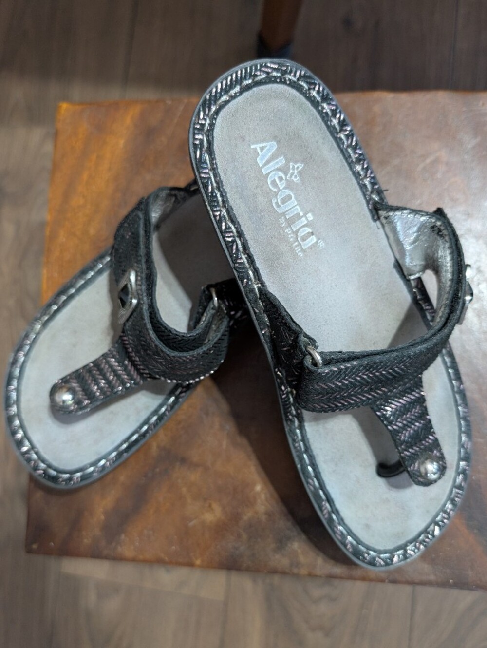 Alegria Carina Leather Sandals